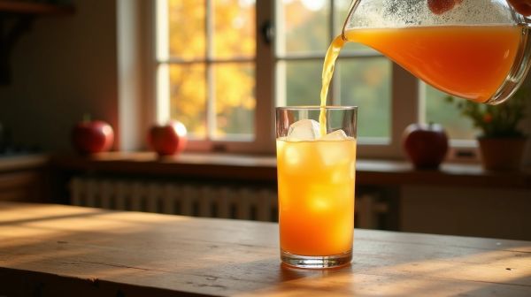 Du verger au verre : comment un jus de pomme garde ses vitamines