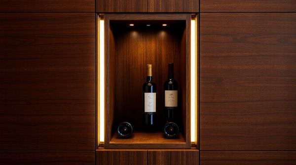 Les meilleures caves à vin encastrables pour un espace optimisé