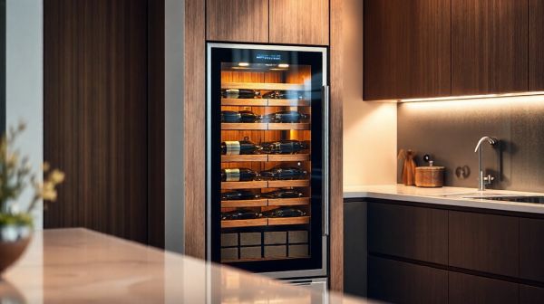 Les meilleures caves à vin encastrables pour un espace optimisé