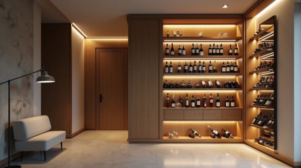 Optimisez votre espace avec une cave à vin encastrable efficace